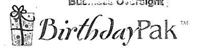 BirthdayPak Franchising Informaton
